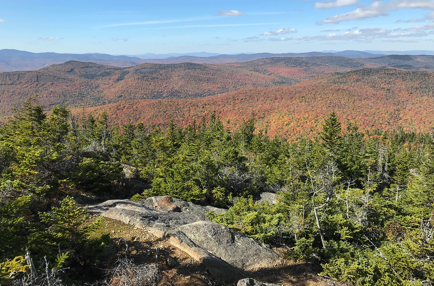 View from the top of Tumbledown