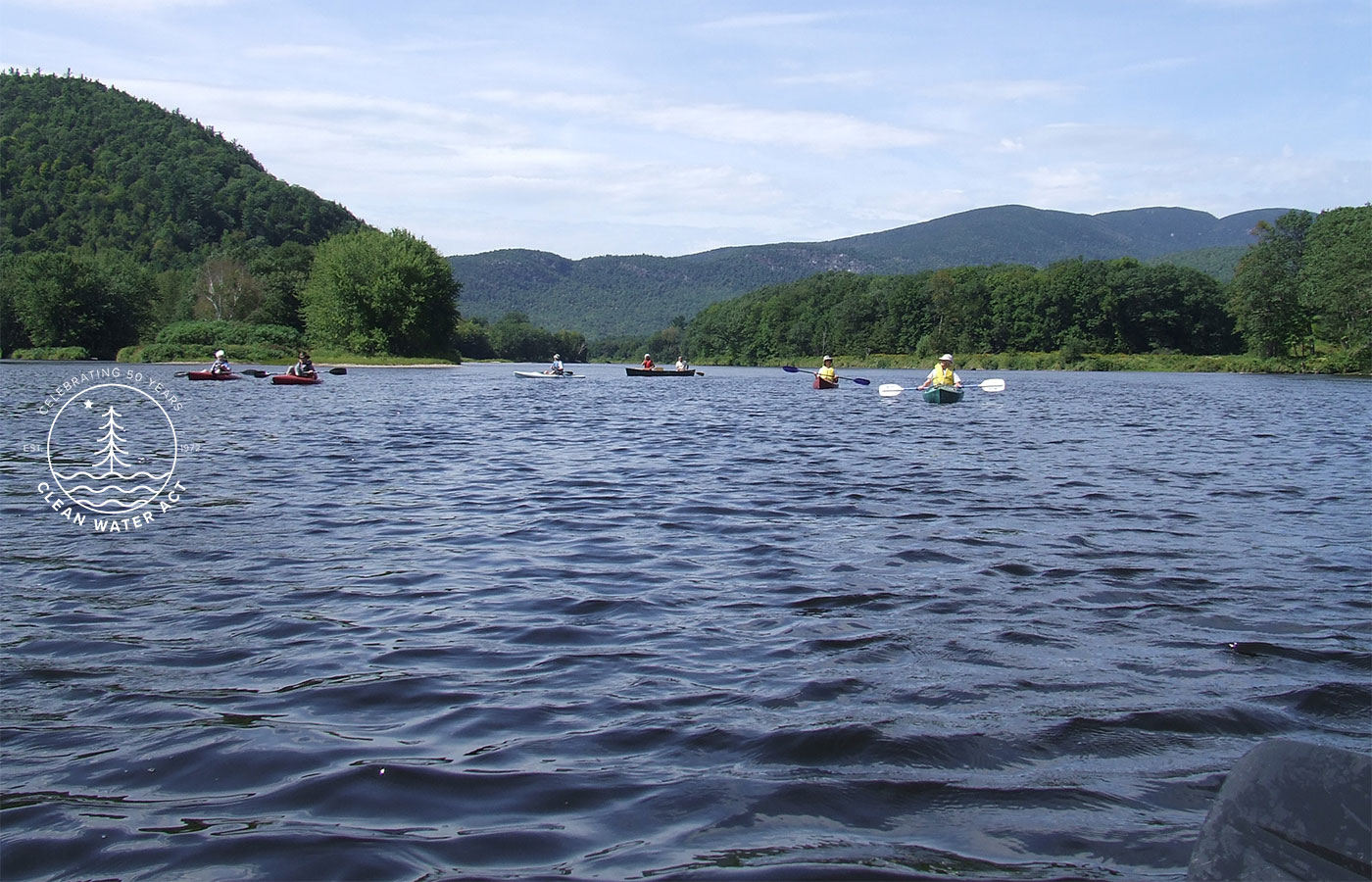 Paddling on the Androscoggin River