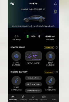 phone app for EV