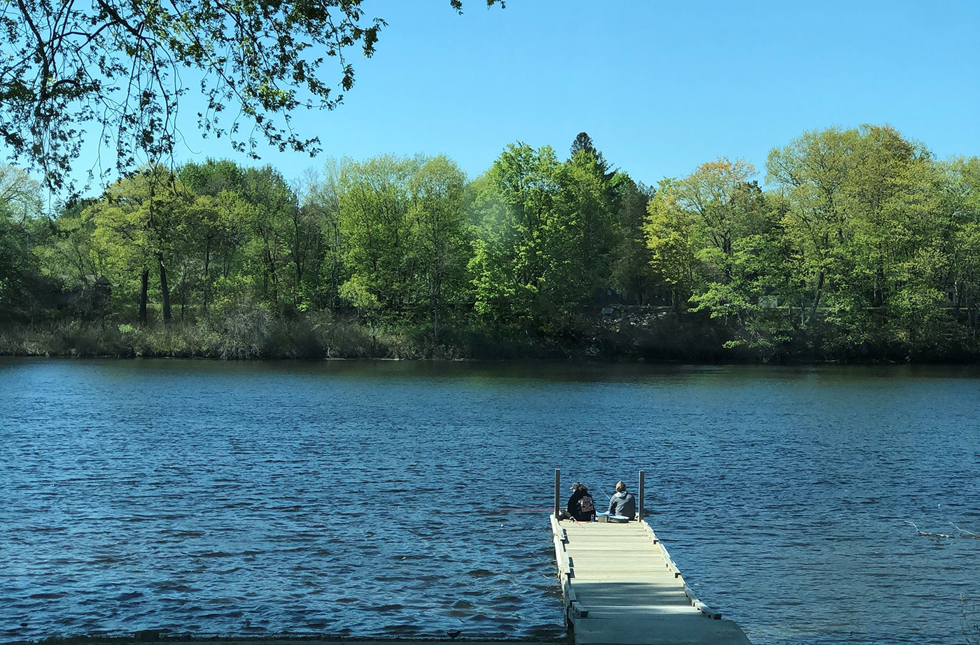 fishing on Kennebec River