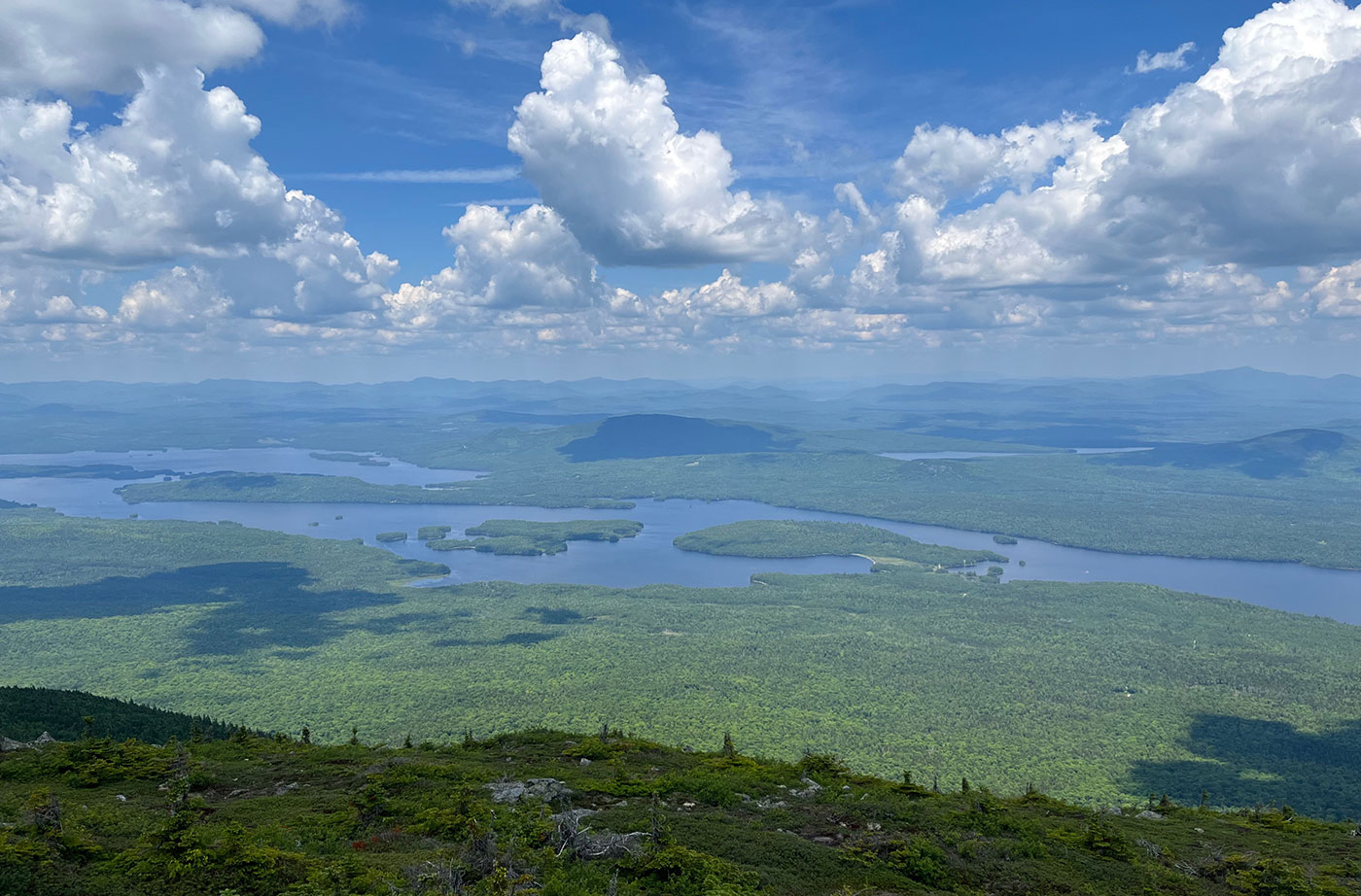 View of Flaggstaff Lake from Avery Peak