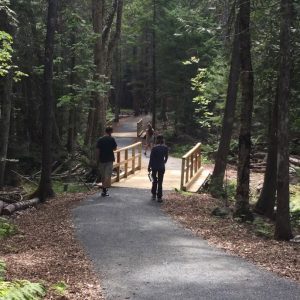 people on John Murphy Trail