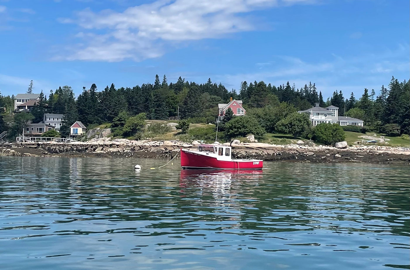 Stonington from the water