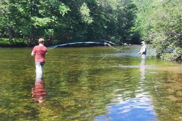 fly fishing Grand Lake Stream