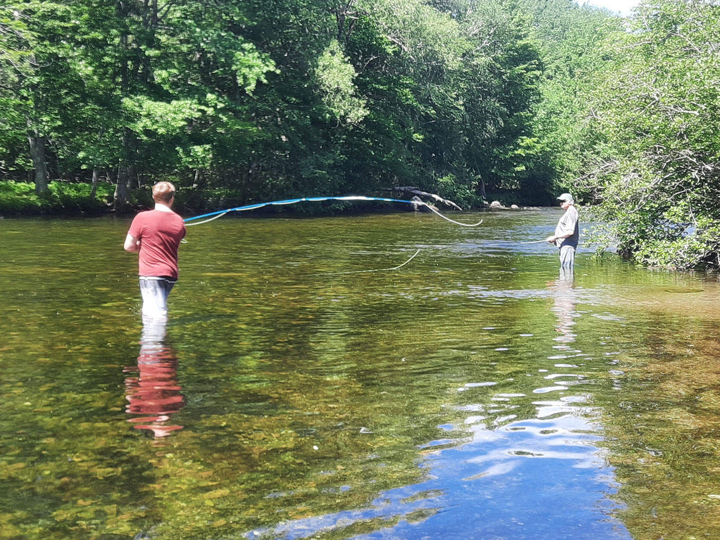 fly fishing Grand Lake Stream