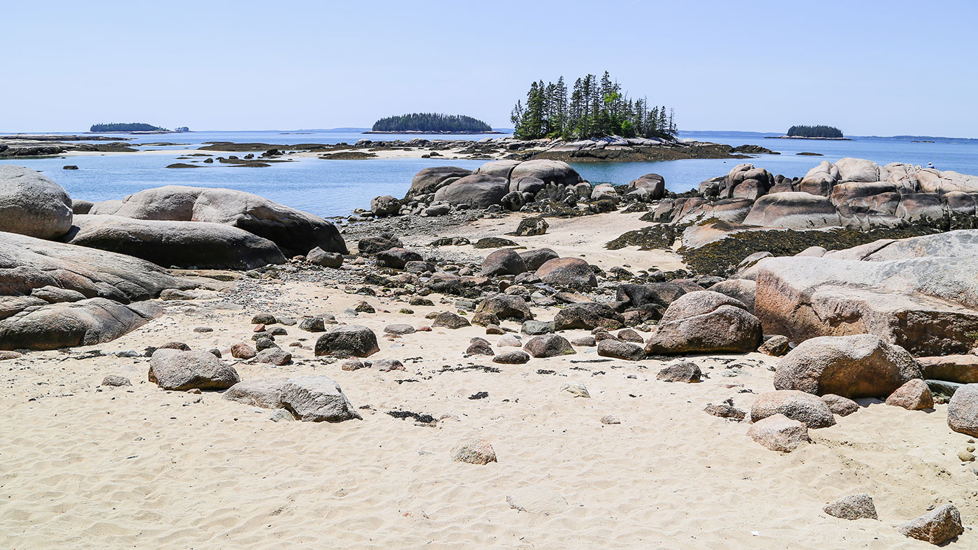 Deer Isle beach