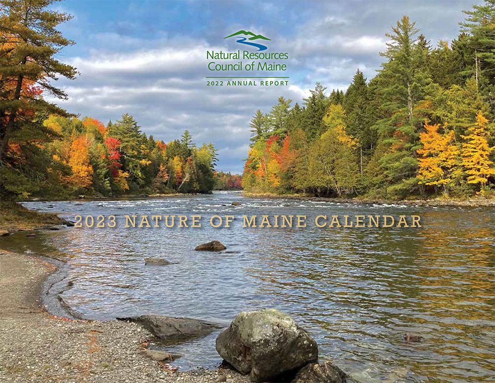 2023 Nature of Maine calendar cover