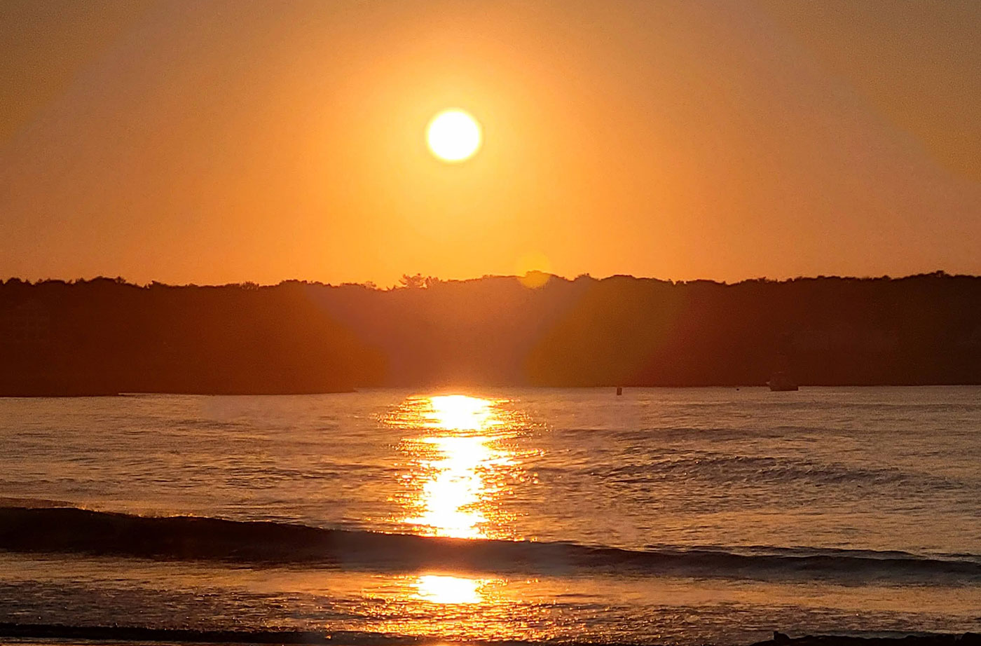 Gooch's Beach sunrise