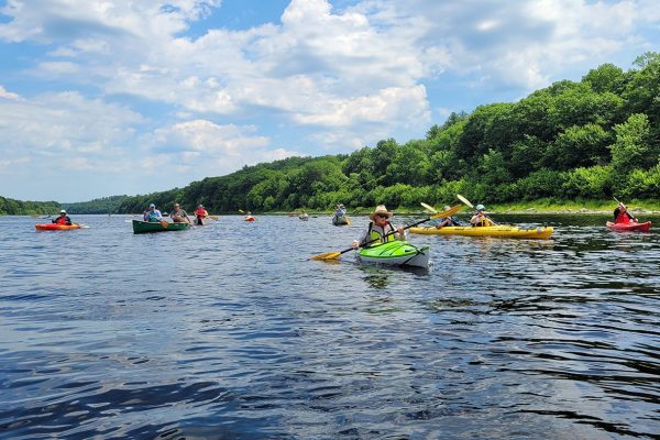 Kennebec River paddle