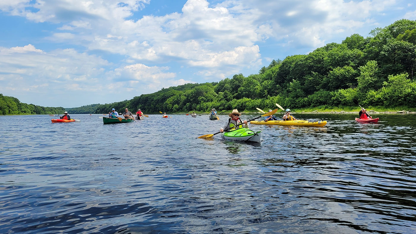 Kennebec River paddle