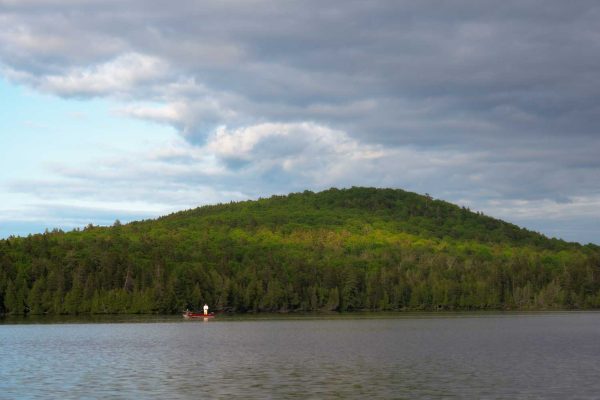 A pair of fishermen on Big Reed Pond