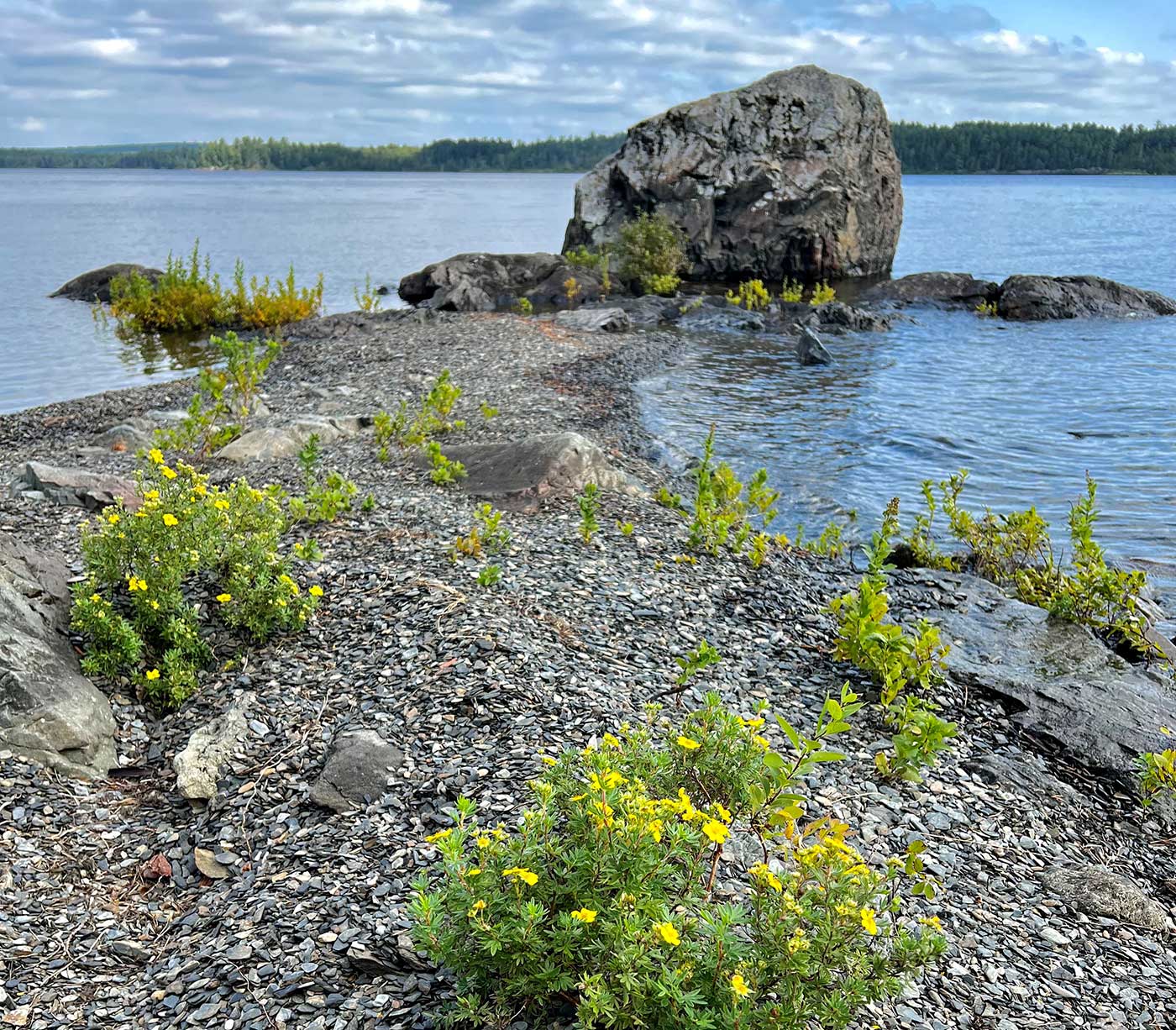 Lobster Lake rock