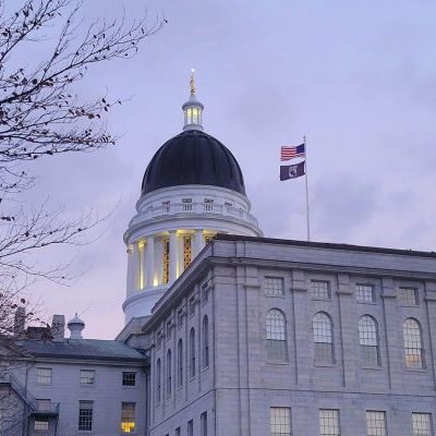 Maine State House dome